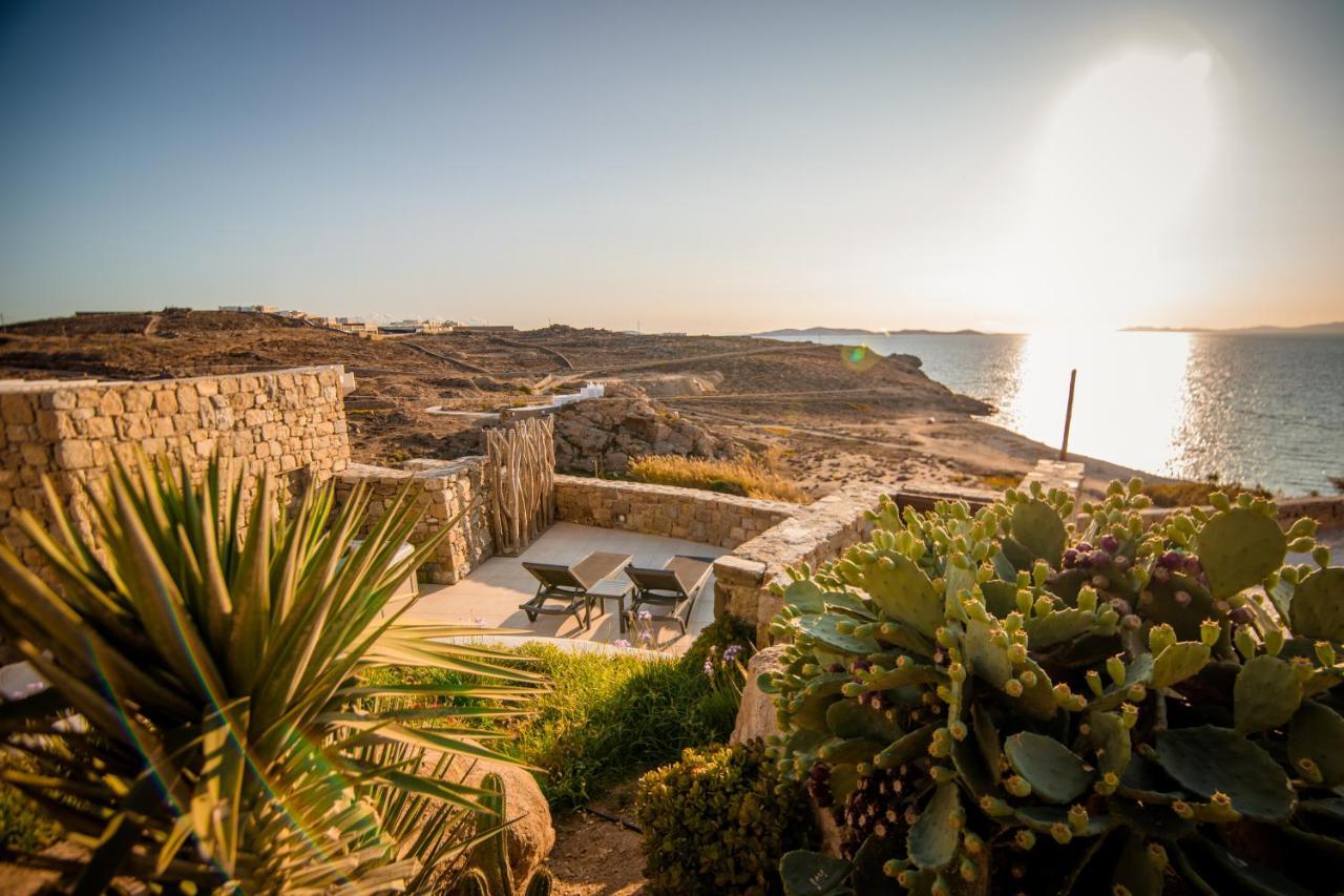 Gorgeous Studio In Cycladic Architecture Overlooking The Aegean Apartman Hulákia Kültér fotó